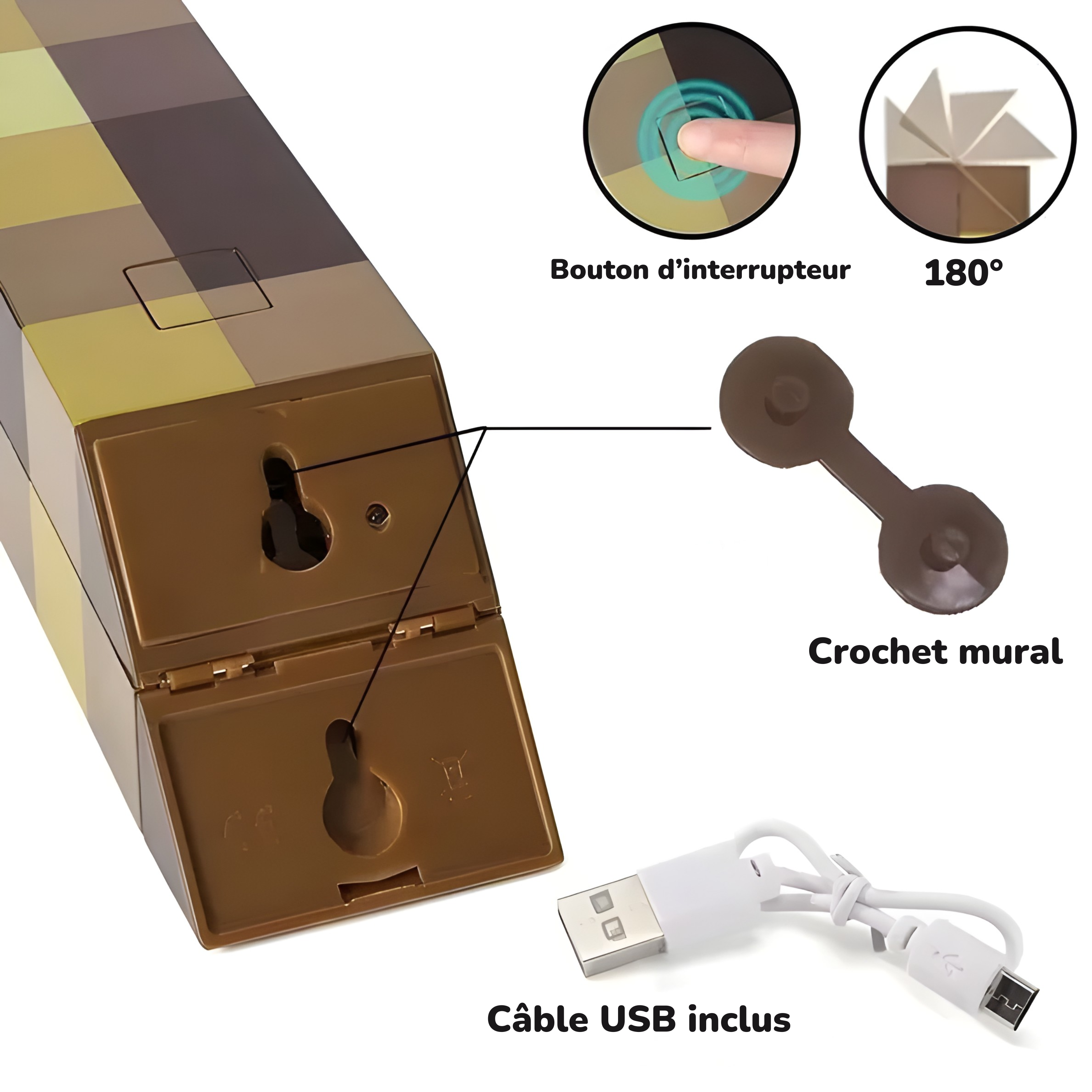 Torche Minecraft en vrai | Donnez vie à Minecraft !